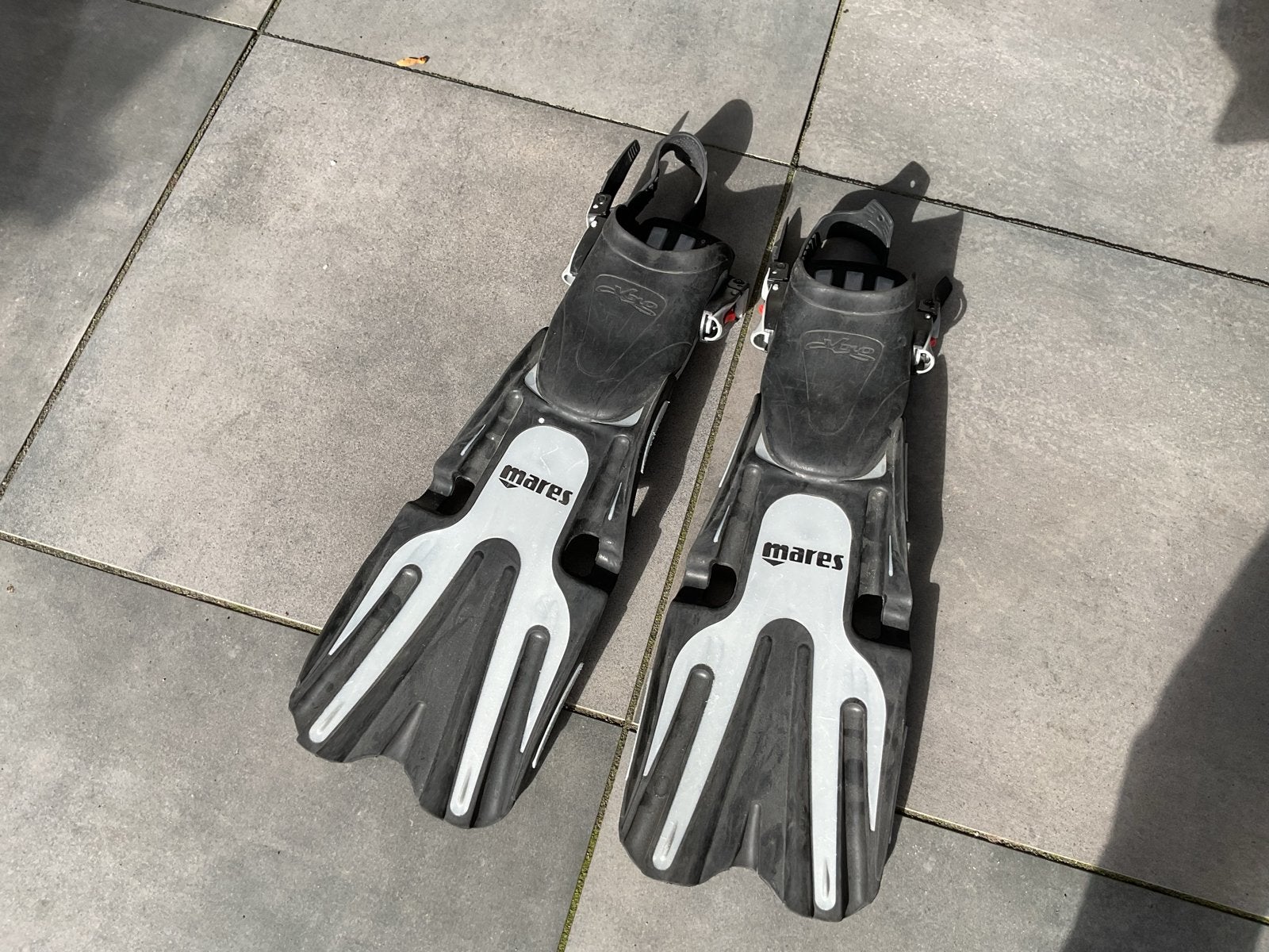 Mares Volo Zwemvliezen / Flippers Maat 40-44, Watersport en Boten, Ophalen of Verzenden, Gebruikt, Zwem- of Duikvliezen