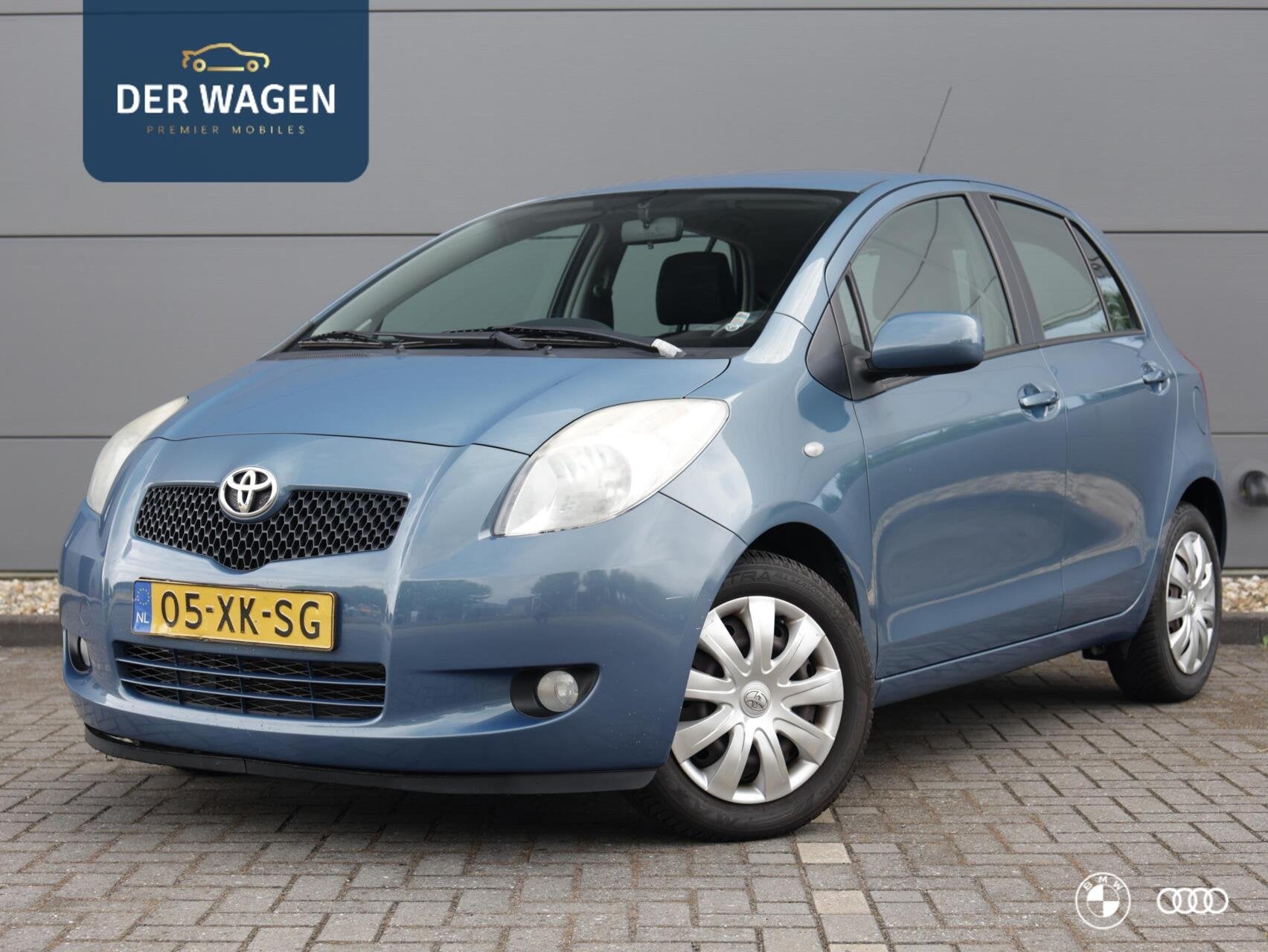 Toyota Yaris 1.3 VVTi SOL 5DRS AUTOMAAT / UNIEKE NAP KILOMET, Auto's, Stof, 4 cilinders, Met garantie (alle), Blauw