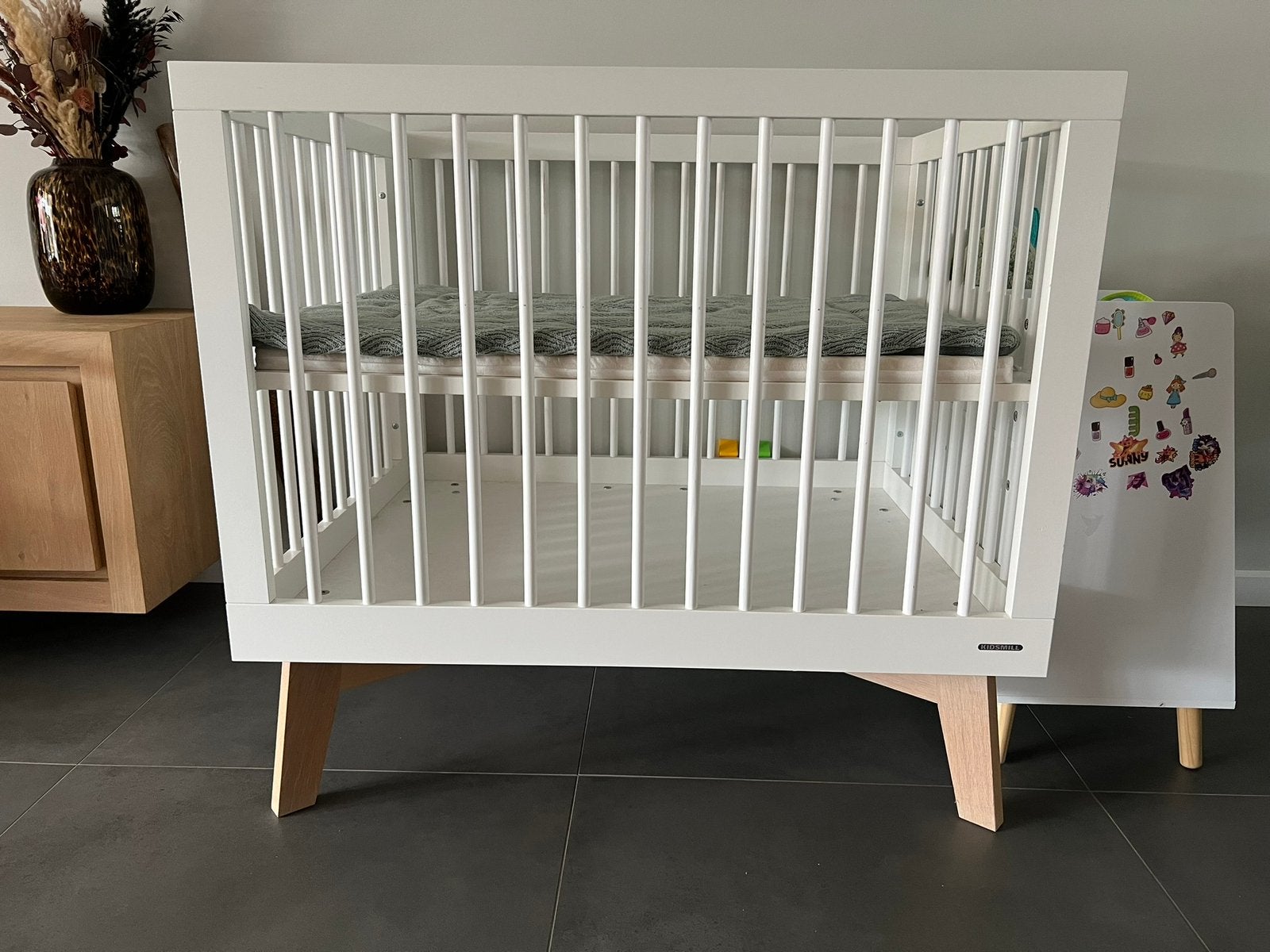 Kidsmill Sixties Box Wit / Eiken – Zeer nette staat, Ophalen, Zo goed als nieuw