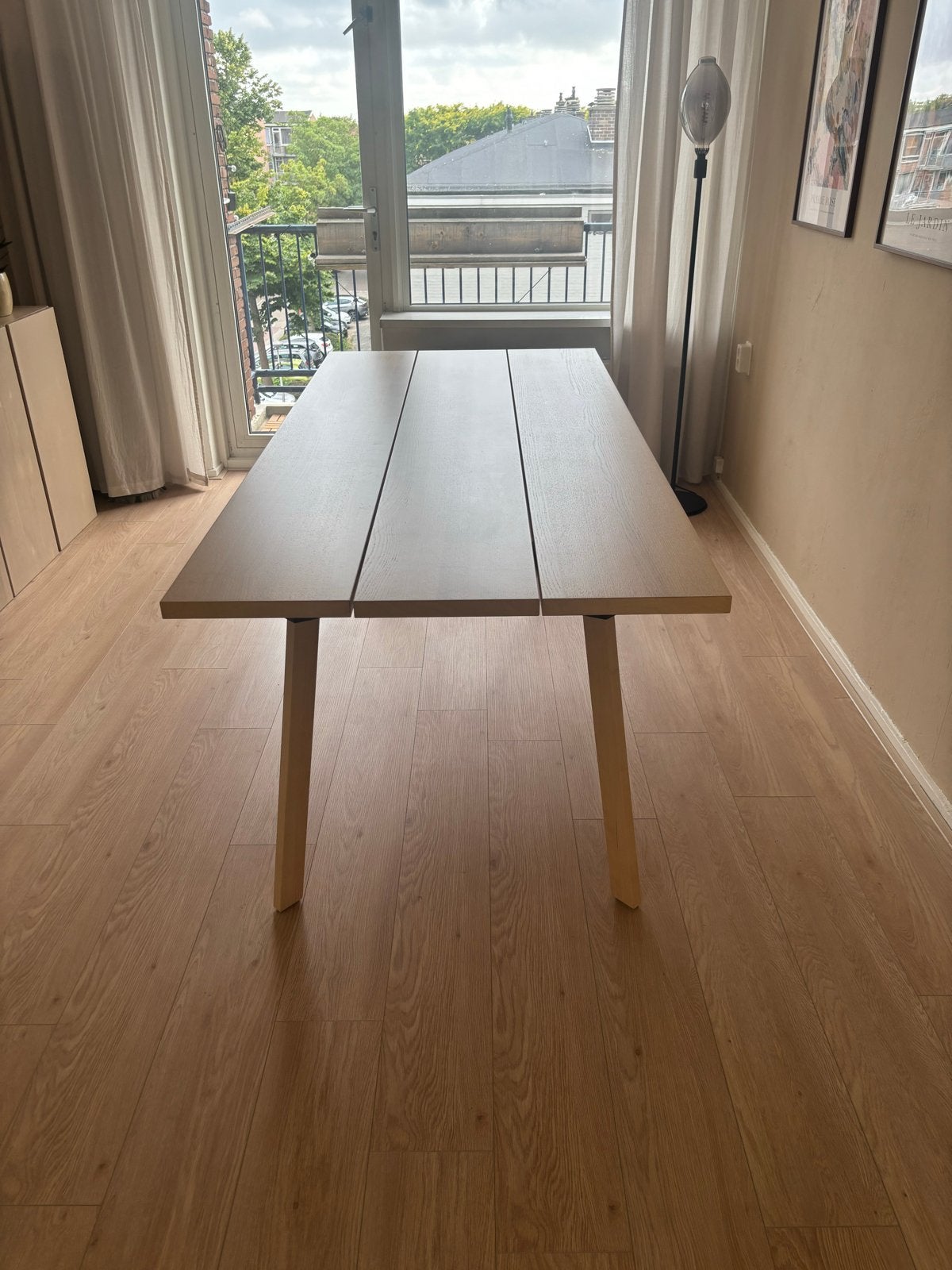 IKEA Ypperlig Eettafel - 90x200cm, Huis en Inrichting, Tafels | Eettafels, Ophalen, Gebruikt, 50 tot 100 cm, Vijf personen of meer