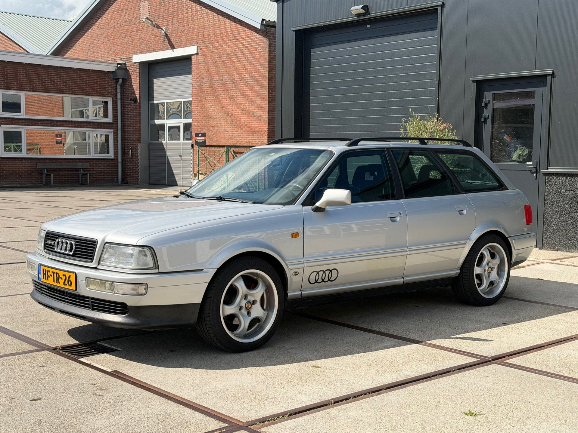 Audi 80 Avant 2.8 E Quattro S2 Look Porsche Cup velgenNieuwe, Auto's, Audi, Dealer onderhouden, Stof, Origineel Nederlands, Handgeschakeld