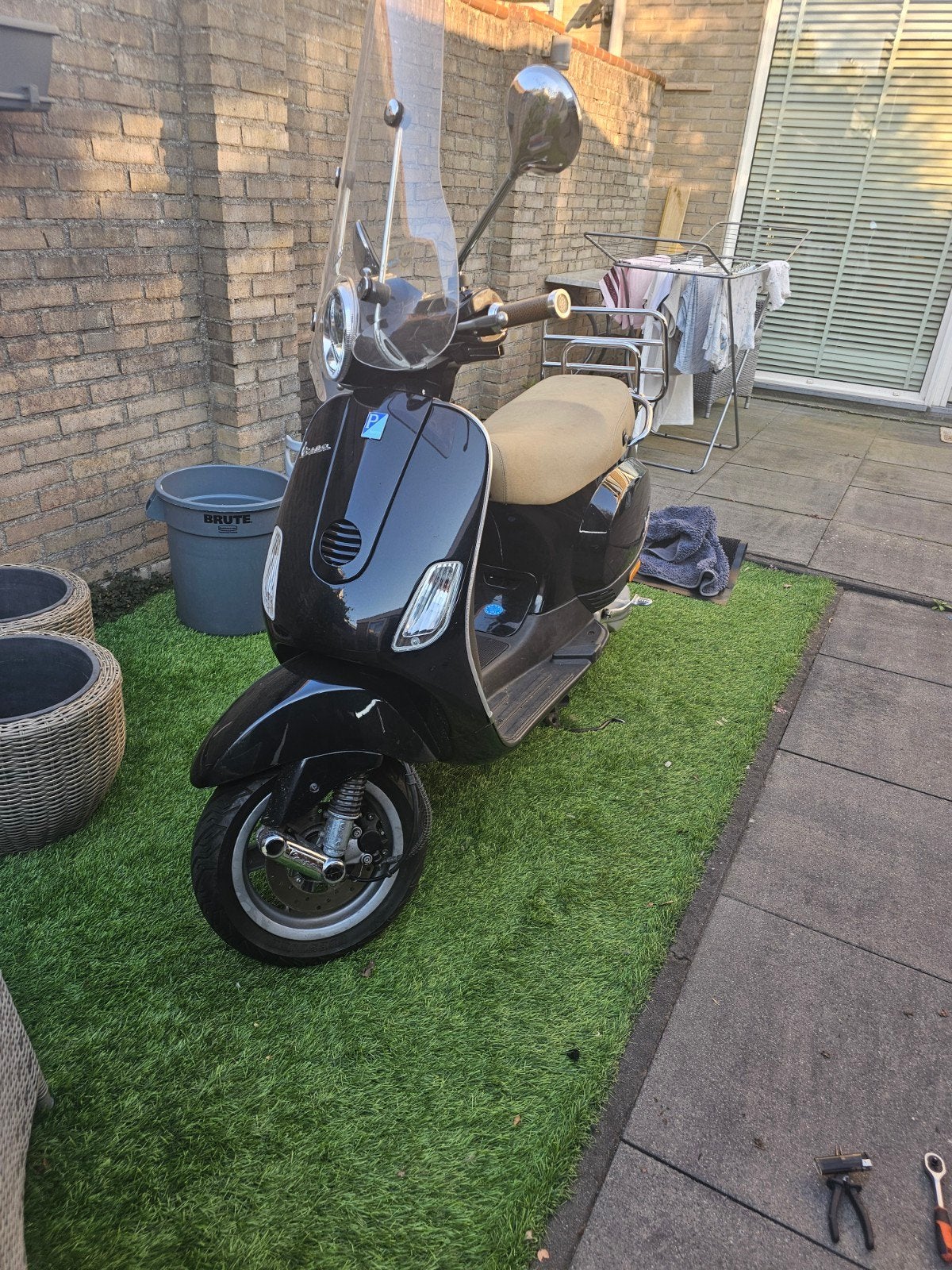 Vespa LX50 2-takt uit 2007 - Perfecte staat!, Ophalen, Maximaal 45 km/u, Zo goed als nieuw, Benzine