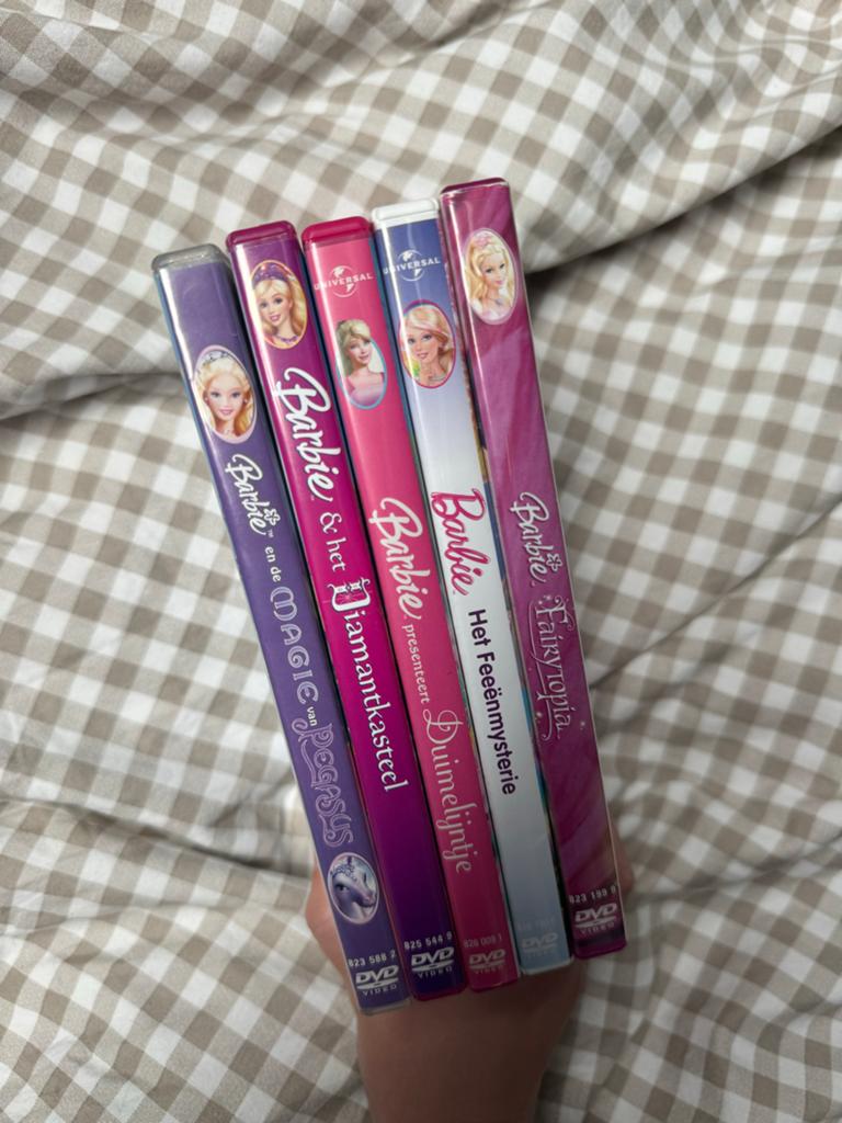 Barbie DVD collectie 5 films, Avontuur, Gebruikt, Alle leeftijden, Boxset