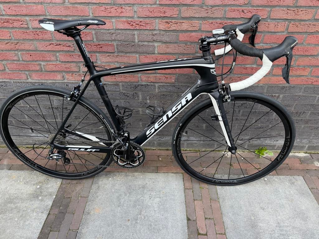 Sensa Giulia G2 racefiets, framemaat 56 cm, 28 inch, Carbon, Heren, Zo goed als nieuw