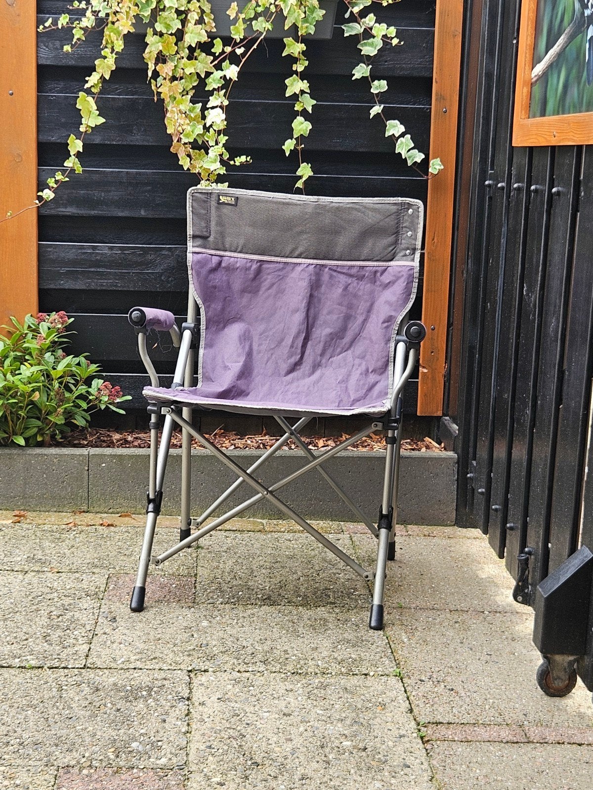 Opvouwbare visstoel / campingstoel, Ophalen