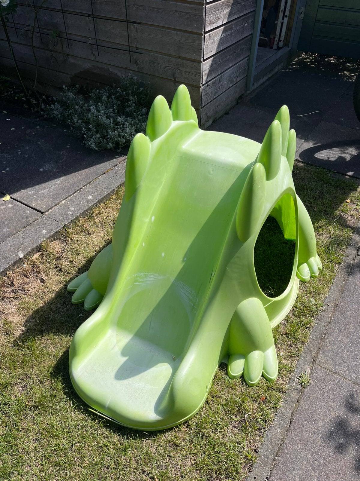 Glijbaan, Ophalen, Gebruikt, Glijbaan