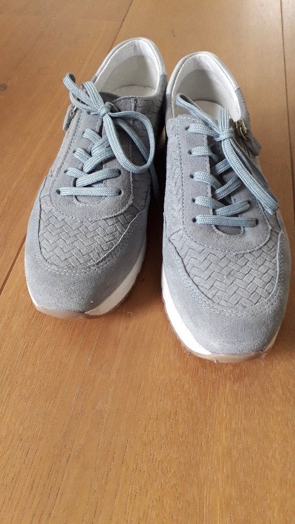 Dames gympen, Blauw, Ophalen of Verzenden, Sneakers of Gympen, Zo goed als nieuw