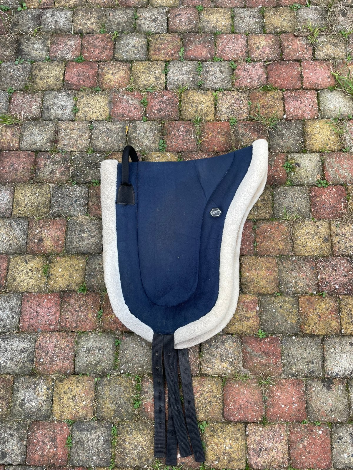Barebackpad te koop, Dieren en Toebehoren, Ophalen of Verzenden, Gebruikt, Blauw, QHP