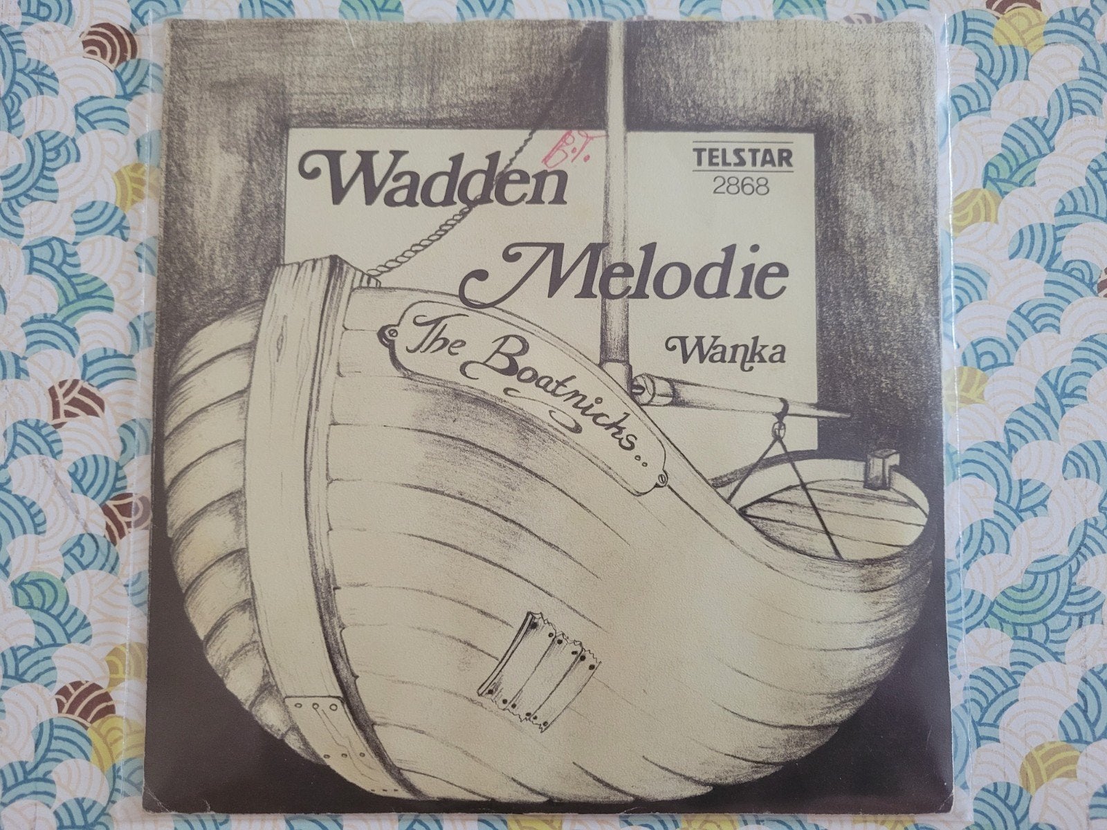 The Boatnicks - Waddenmelodie - Wanka., Cd's en Dvd's, Vinyl | Nederlandstalig, Ophalen, Zo goed als nieuw, Overige formaten, Levenslied of Smartlap
