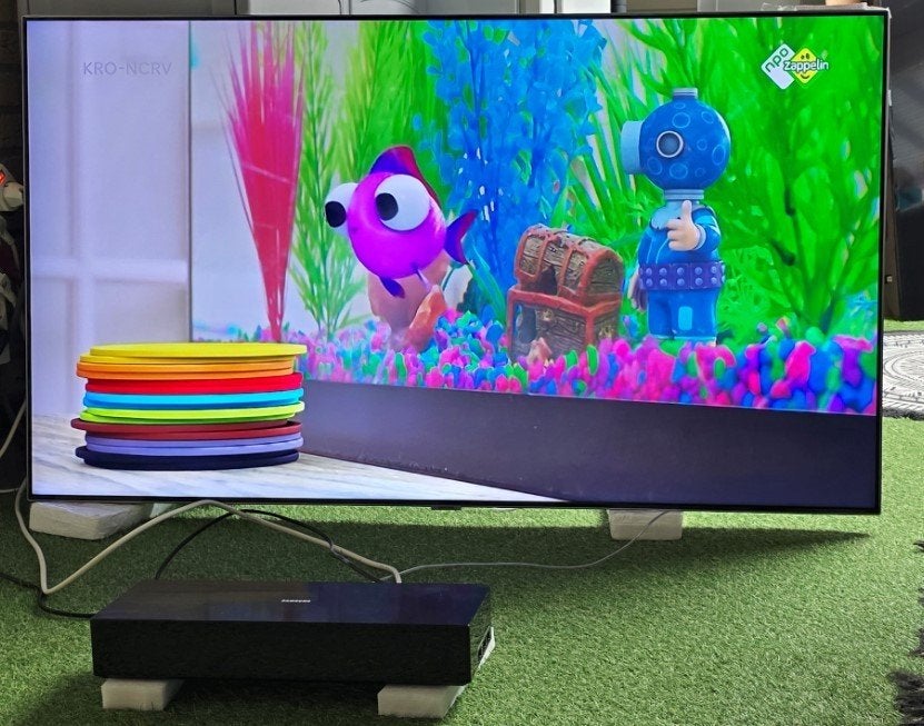 Samsung 55 Inch met Connect Box 4K Smart TV DEFECT, Ophalen, 50 Hz, Samsung, 100 cm of meer