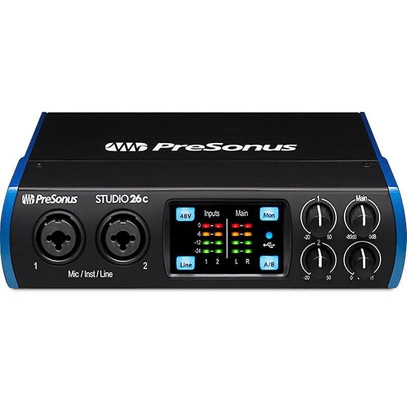 Presonus Studio 26c, Muziek en Instrumenten, Mengpanelen, Ophalen, Zo goed als nieuw, 20 kanalen of meer, Microfooningang