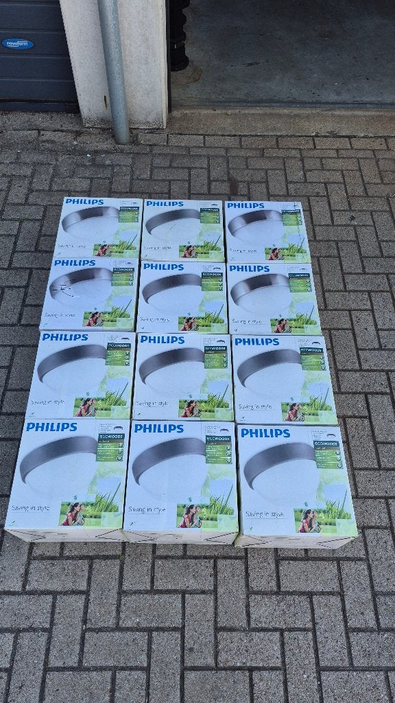 12 Philips Buitenlampen Nieuw, Ophalen, Nieuw