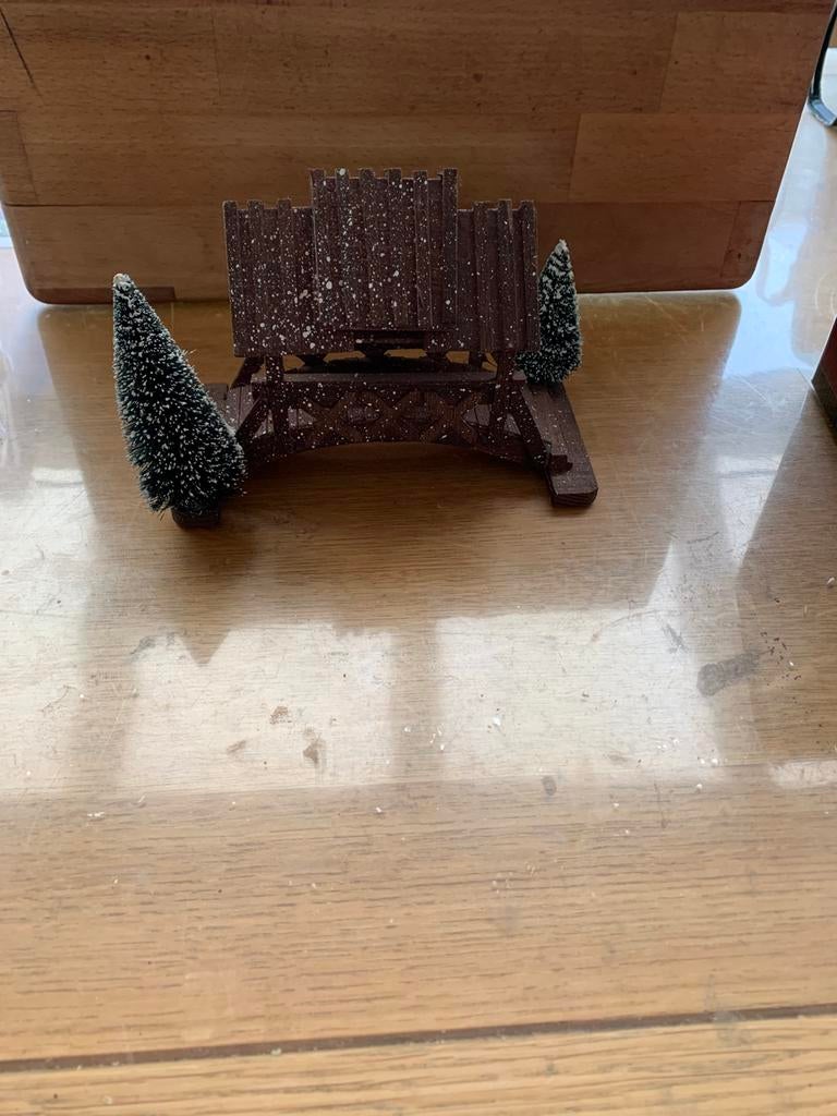 Charlesville brug voor kerstdorp, Diversen, Kerst, Ophalen of Verzenden, Zo goed als nieuw