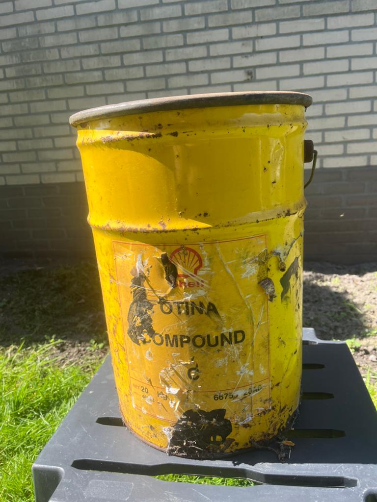 20 liter vet, Ophalen of Verzenden, Zo goed als nieuw, Verven