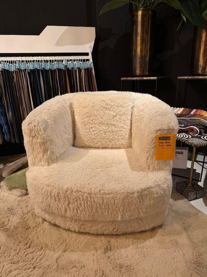 draai fauteuil, T & O living, stoer en sober, landelijk, 75 tot 100 cm, Ophalen of Verzenden, 75 tot 100 cm, Stof
