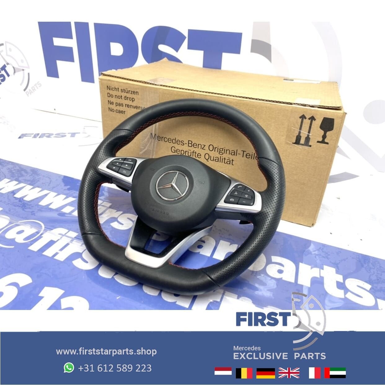 AMG STUUR + AIRBAG Mercedes W176 W246 W117 W204 W212 W156 A, Auto-onderdelen, Gebruikt, -, Ophalen of Verzenden, -