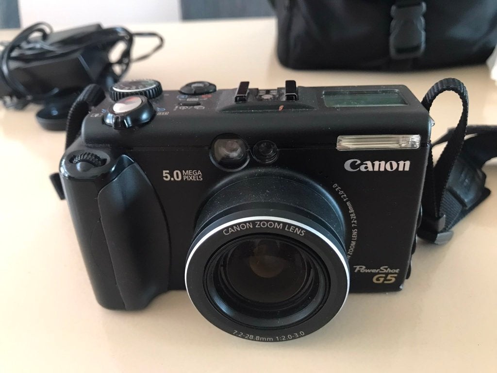 Canon Powershot camera G5 i.g.st., Canon, Ophalen of Verzenden, Zo goed als nieuw, Compactcamera