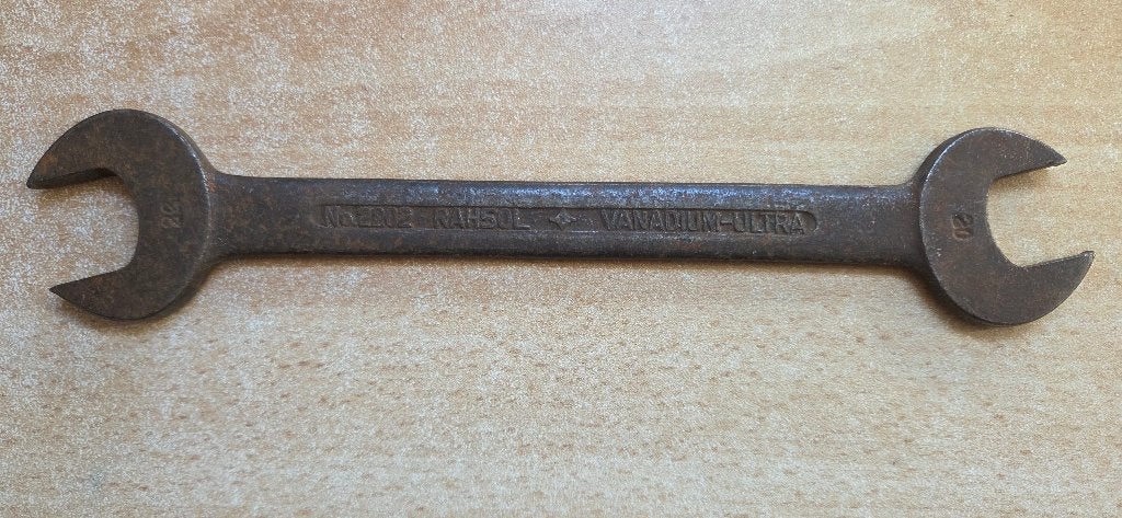 Rahsol Sleutel 20mm x 22mm - Chroom Vanadium, Auto diversen, Ophalen of Verzenden, Gebruikt