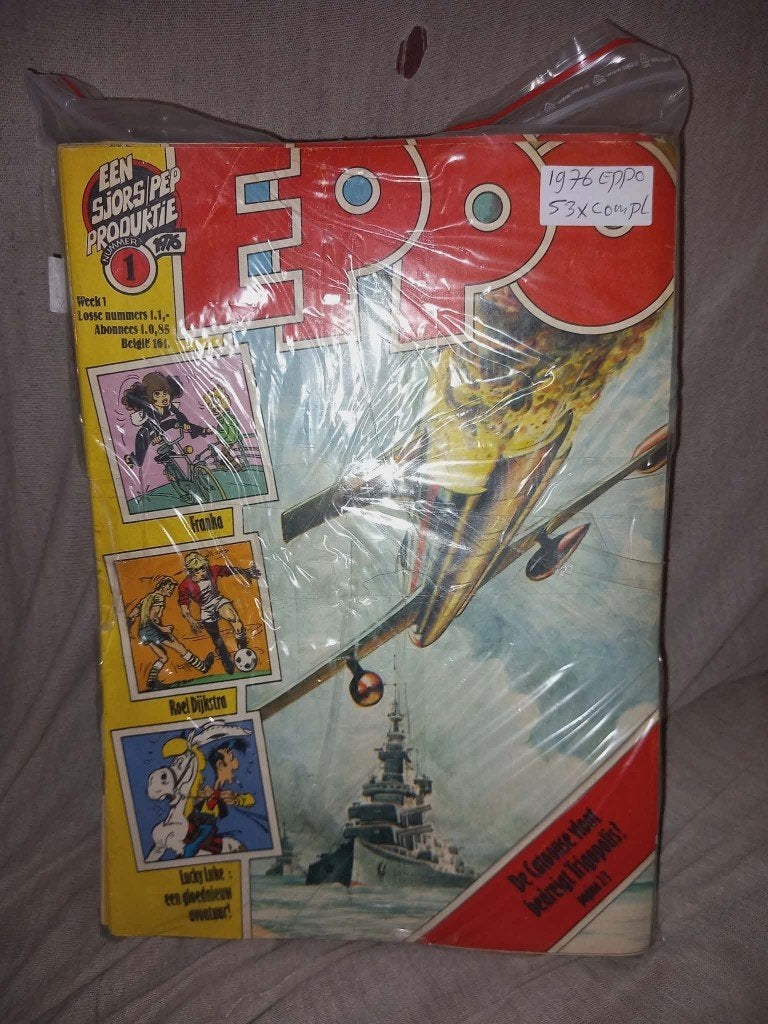 eppo complete jaargangen 10 euro per jaargang, Boeken, Meerdere stripboeken, Ophalen of Verzenden, Gelezen