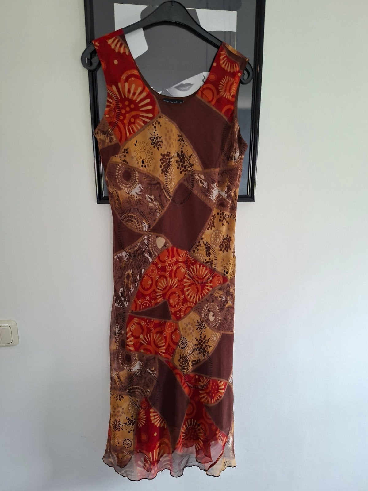 Nieuwe jurk met print, maat M, Maat 38/40 (M), Overige kleuren, Nieuw, Ophalen of Verzenden