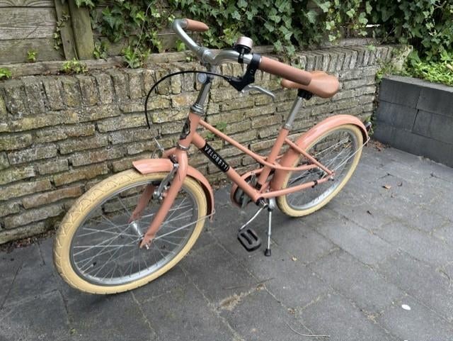 Veloretti 20 inch meisjesfiets– Blazing Salmon –zeer netjes!, Ophalen, 20 inch of meer, Velgrem, Veloretti