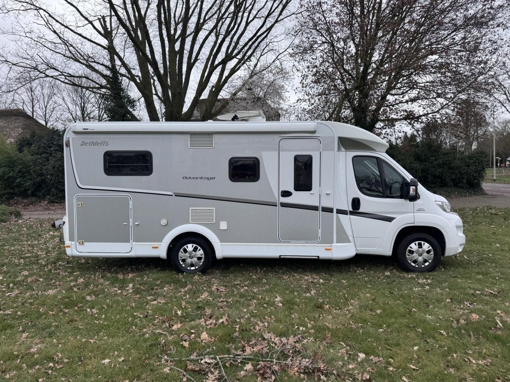 Dethleffs Advantage T 6611 met enkele bedden, Caravans en Kamperen, Ringverwarming, Fiat, Bedrijf, Tot en met 3