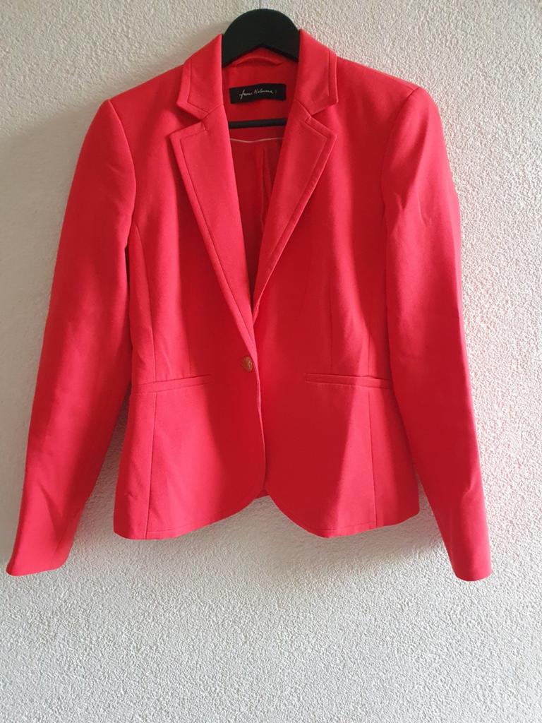 Frans Molenaar C&A rood jasje maat 36 (S), Kleding | Dames, Ophalen of Verzenden, Jasje, Maat 36 (S), Frans Molenaar C&A