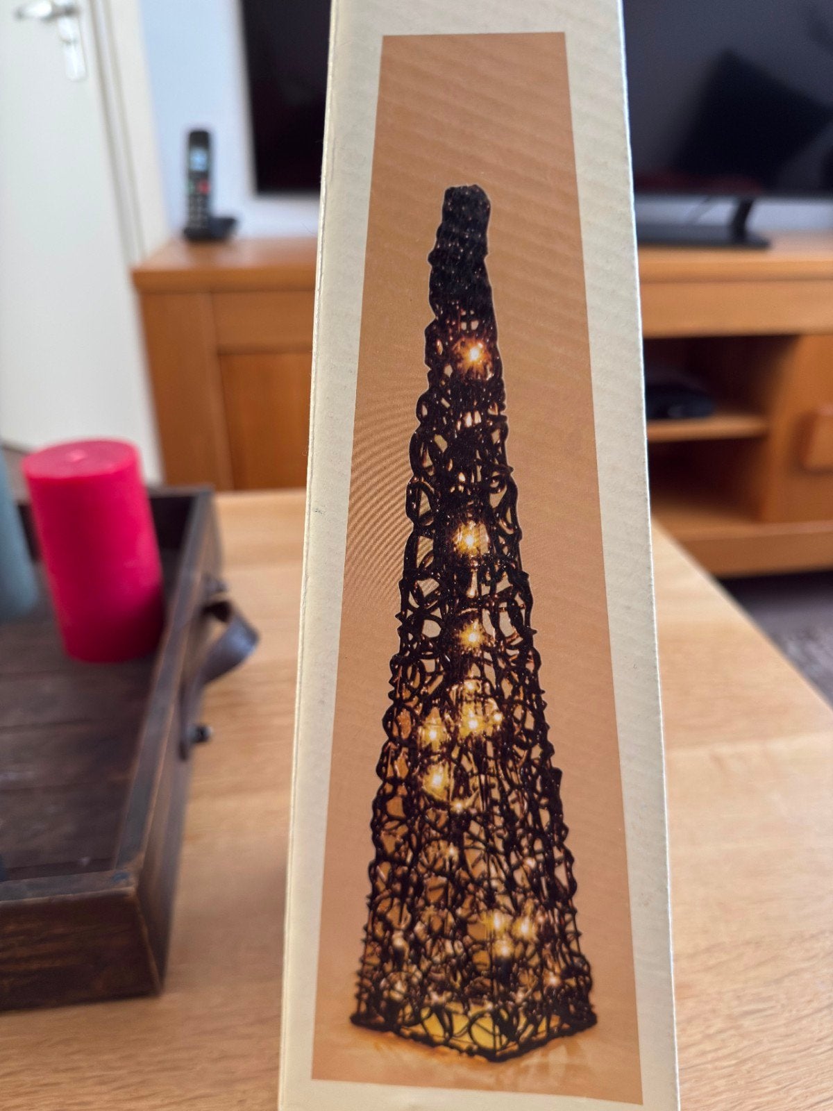 Piramide sfeerverlichting - Nieuw in doos, 47 cm, Ophalen of Verzenden, Nieuw