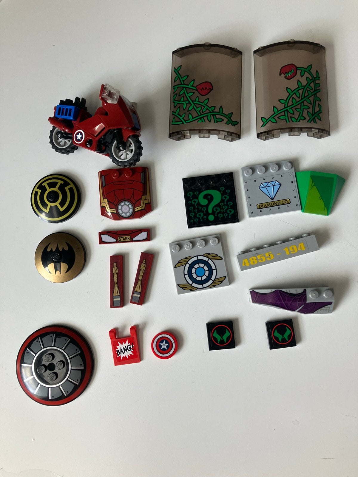 Bedrukte originele Lego onderdelen Batman en Super Heroes, Ophalen, Zo goed als nieuw