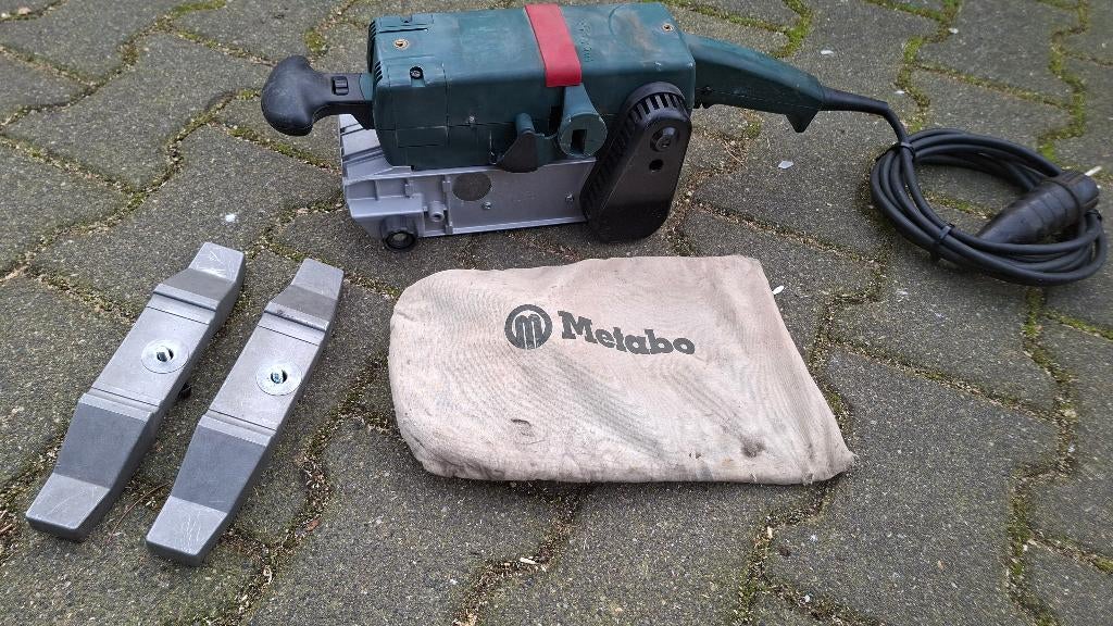 Metabo BAE1075 Bandschuurmachine met steunen!, ., Ophalen of Verzenden, Zo goed als nieuw, .