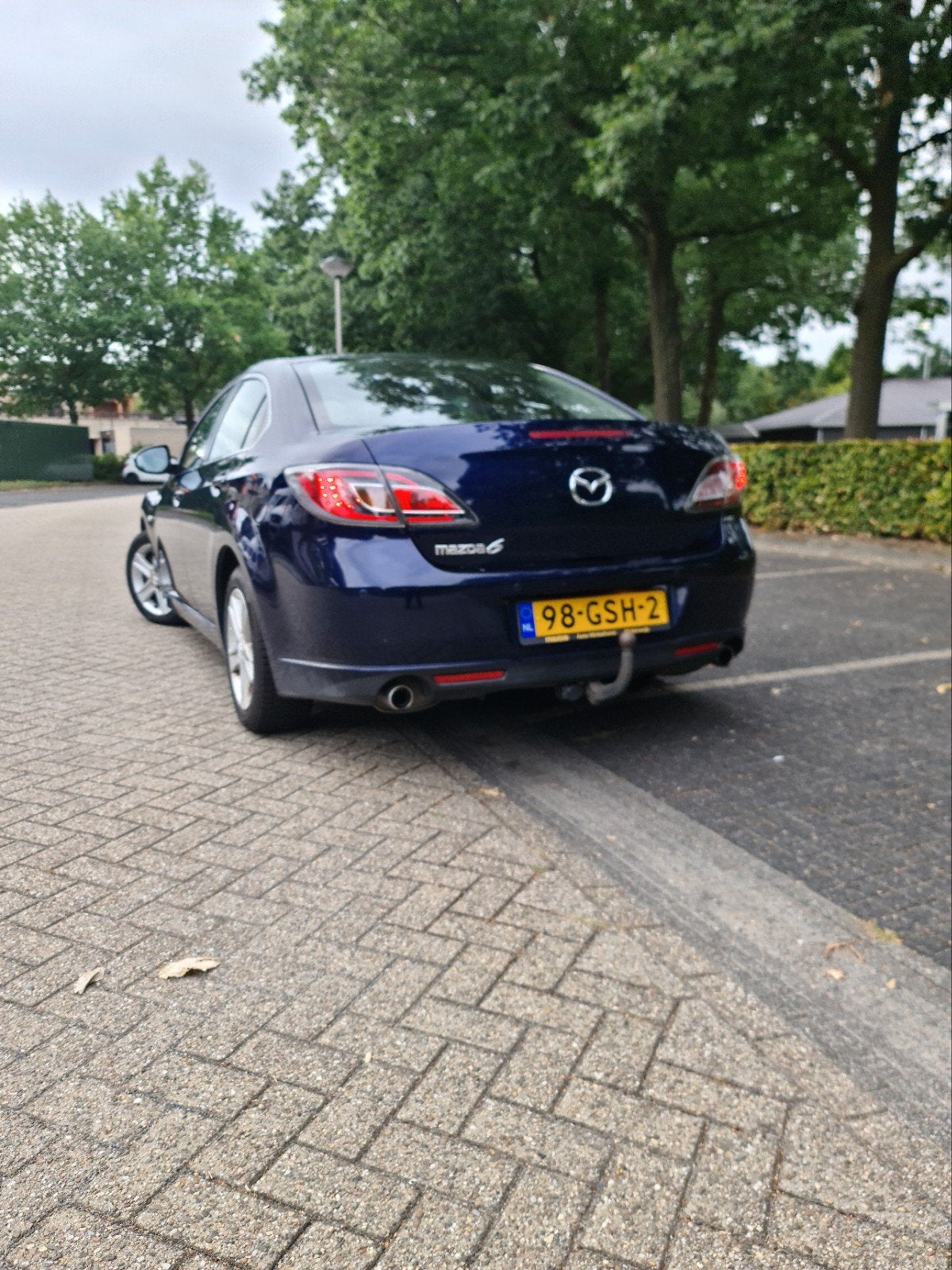Foto 6 van Mazda 6 2.0 Sedan 2008 Blauw