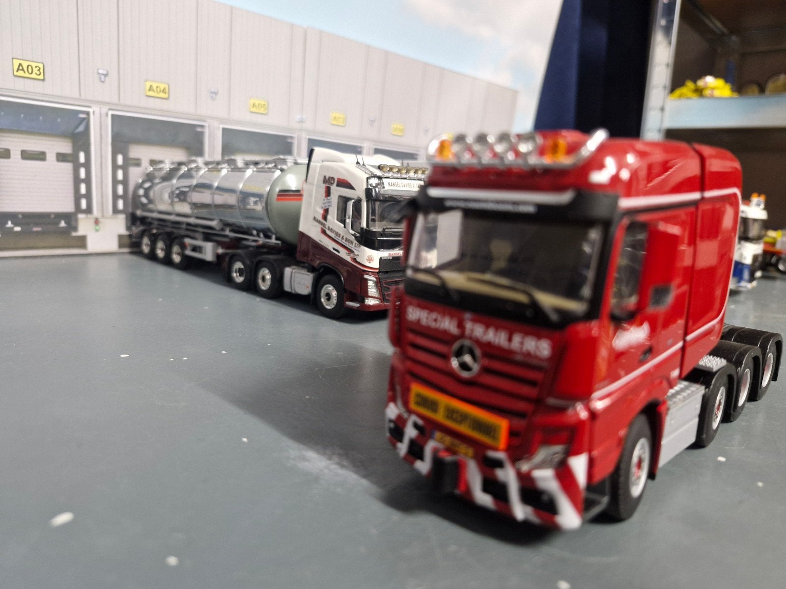 zwaartansport trekker Mercedes actros wsi van nooteboom, Ophalen of Verzenden, Zo goed als nieuw, Bus of Vrachtwagen, Wsi