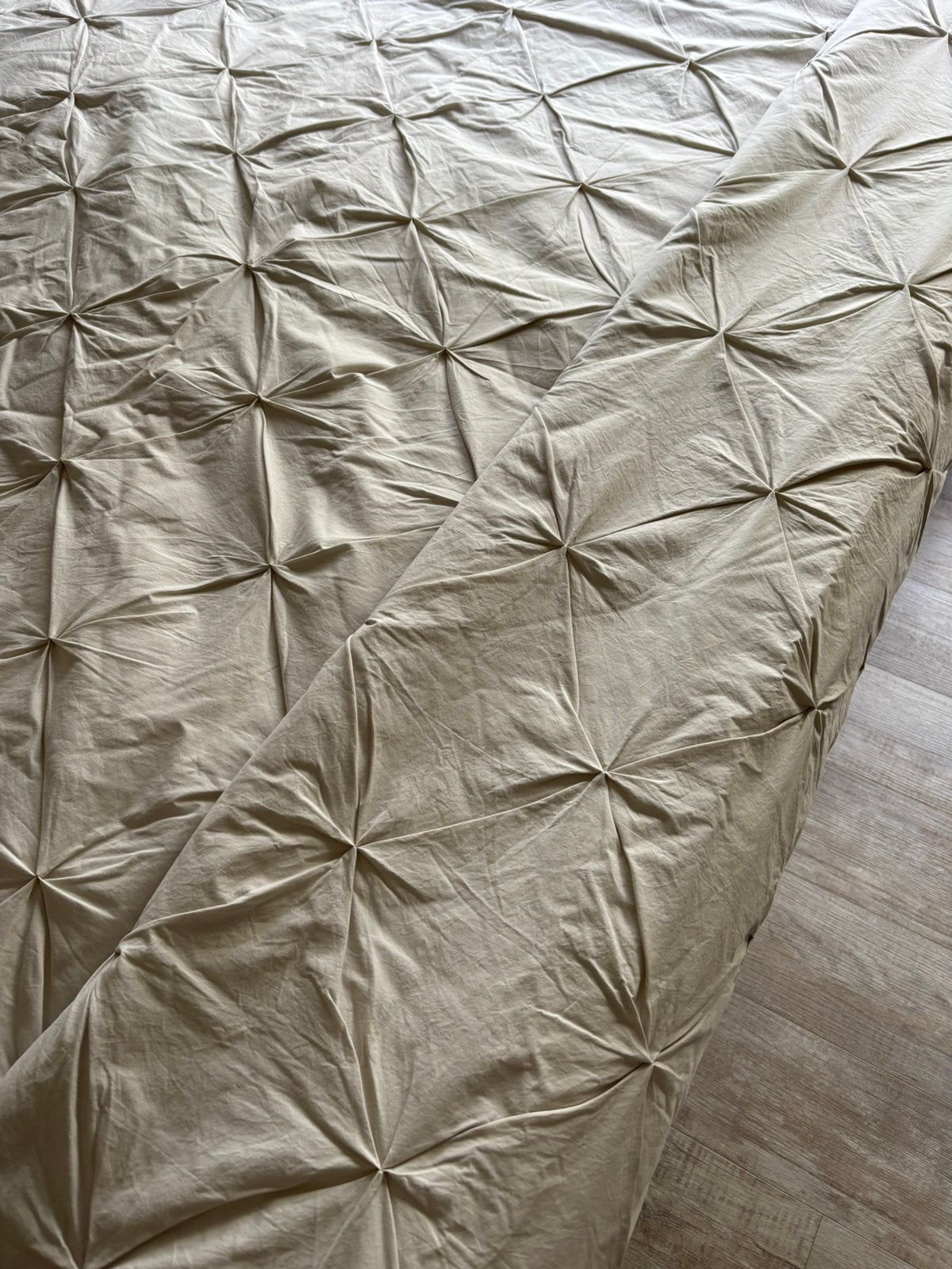 Sprei, Huis en Inrichting, Slaapkamer | Beddengoed, Lits-jumeaux, Beige, Katoen, Nieuw
