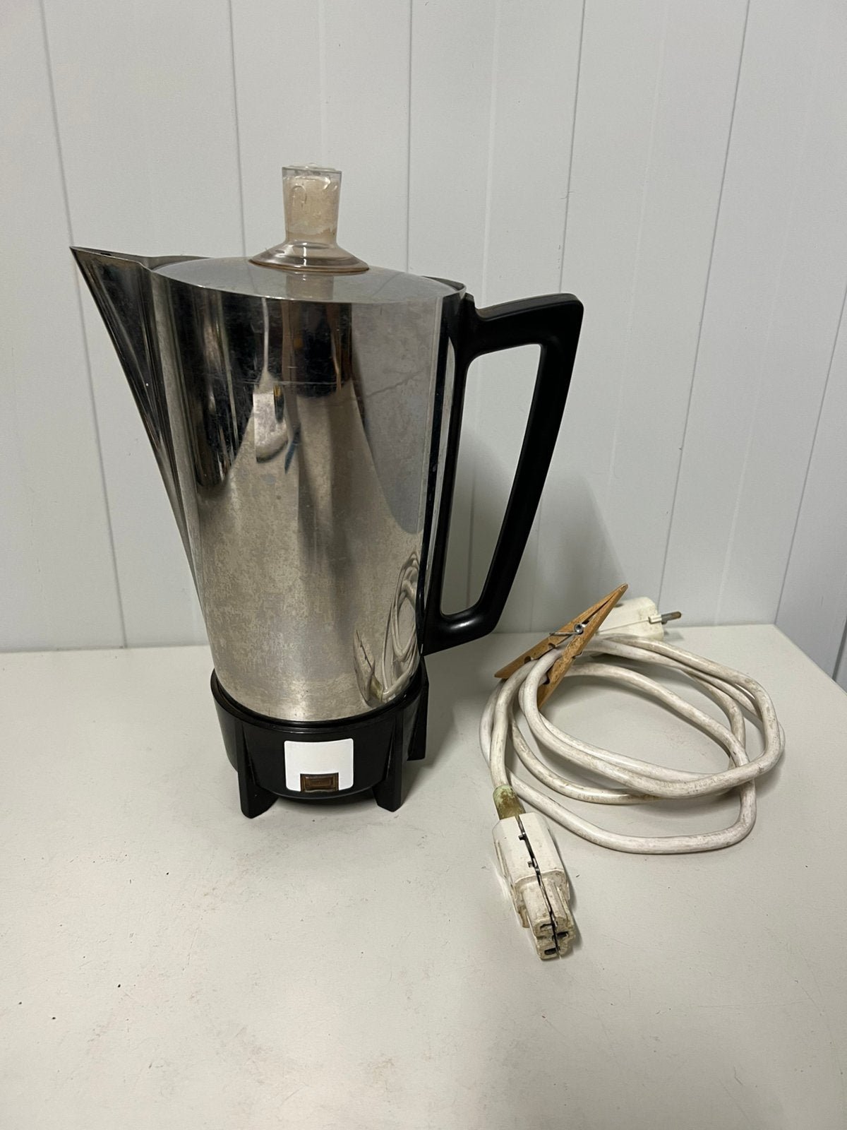 Te Koop : Koffiepercolator Daalderop Koffiepot Pruttelpot, 1 tot 2 liter, Ophalen of Verzenden, Gebruikt