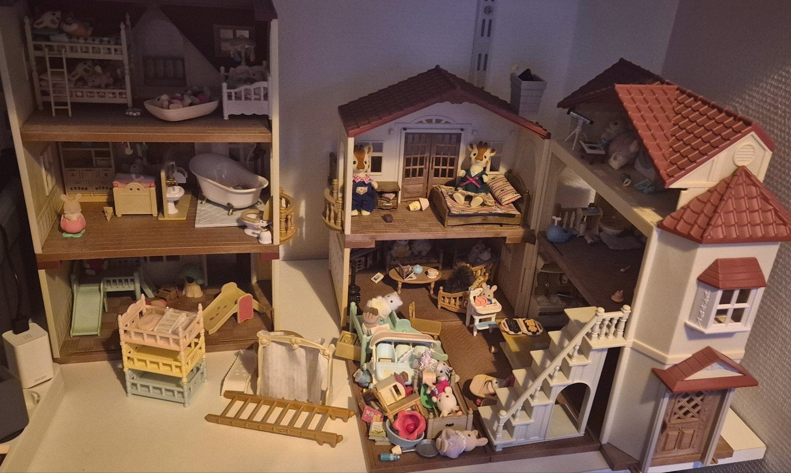 Sylvanian families poppenhuis en veel meer, Ophalen