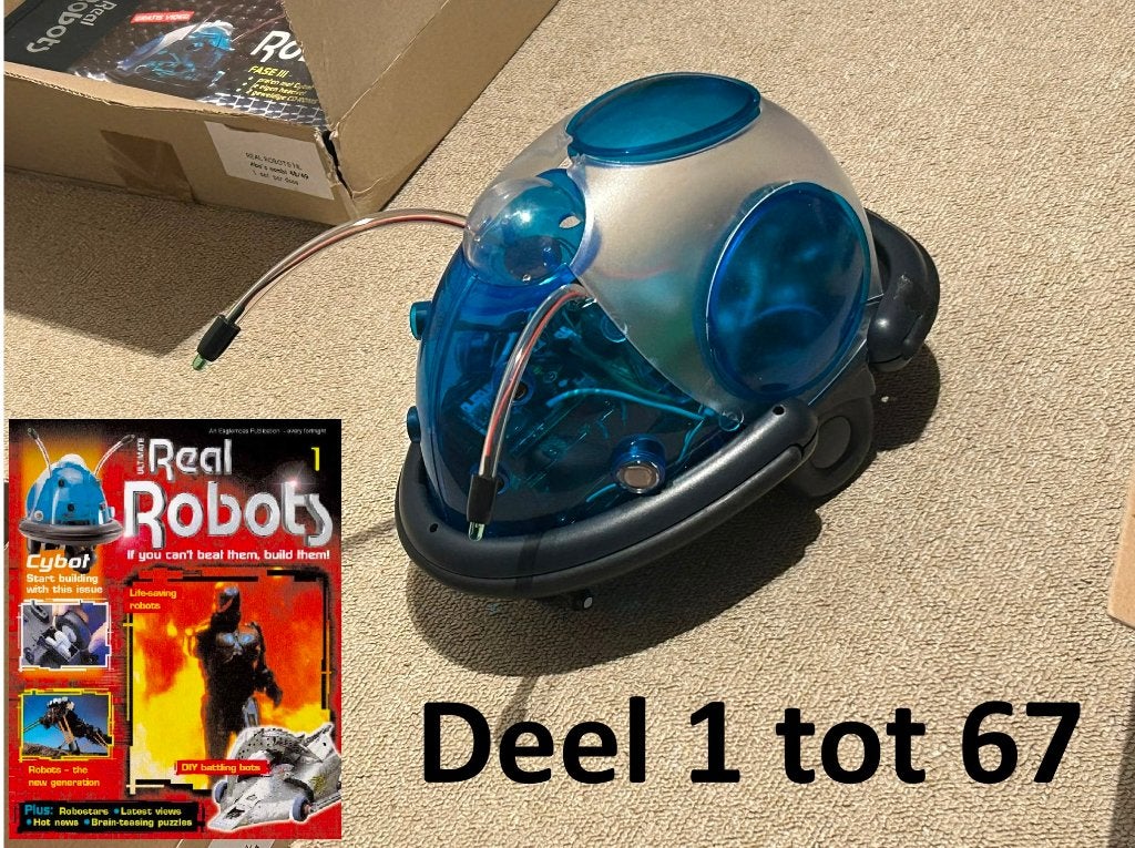 De Agostini Alles over Real Robots - Compleet tot deel 67, Hobby en Vrije tijd, Ophalen, Overige typen, Zo goed als nieuw, Onderdeel