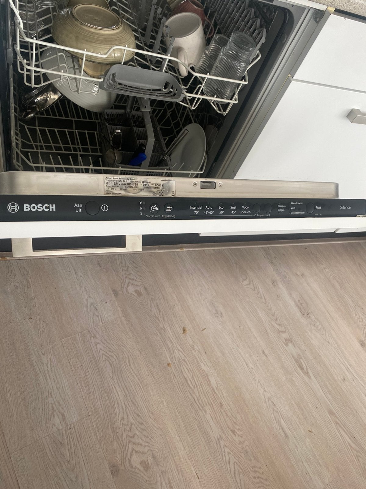 Bosch inbouwVaatwasser 200 euro laatste prijs ophalen!!!, 60 cm of meer, Eco programma, Ophalen of Verzenden, Zo goed als nieuw