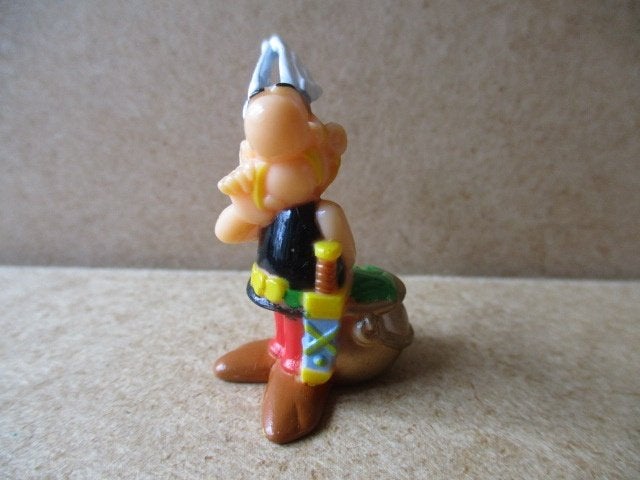 adv10863 asterix poppetje 11, Verzamelen, Ophalen, Asterix en Obelix, Gebruikt, Beeldje of Figuurtje