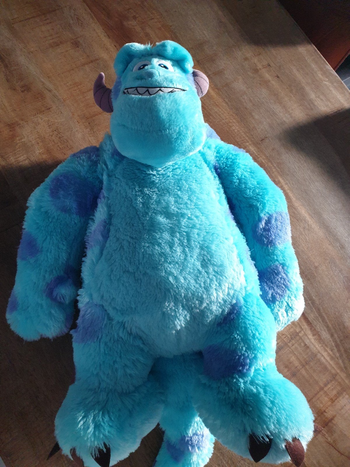 Grote Sulley knuffel van Monsters en Co. Disney, Disney, Disney, Overige typen, Blauw