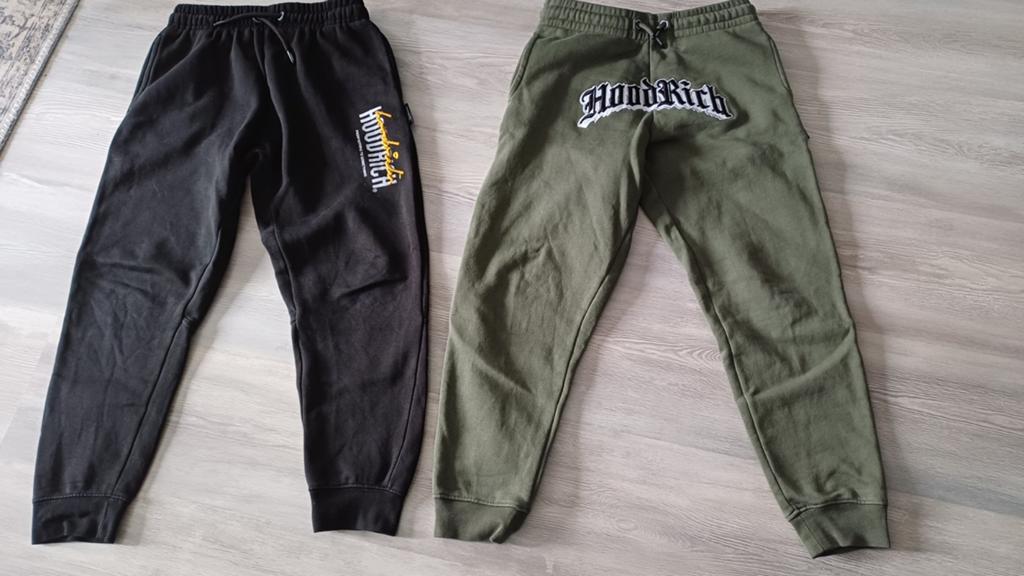 Hoodrich trackpants 2 stuks mt M, Ophalen of Verzenden, Zo goed als nieuw, Jongen of Meisje