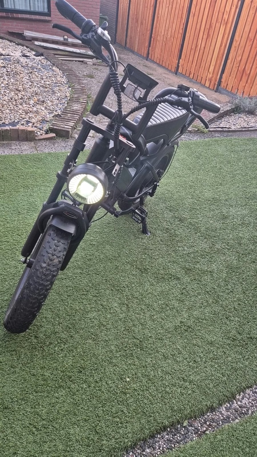 QMWHEEL V20 Fatbike - Zo goed als nieuw, Versnellingen, Minder dan 49 cm, Zo goed als nieuw, Schijfrem
