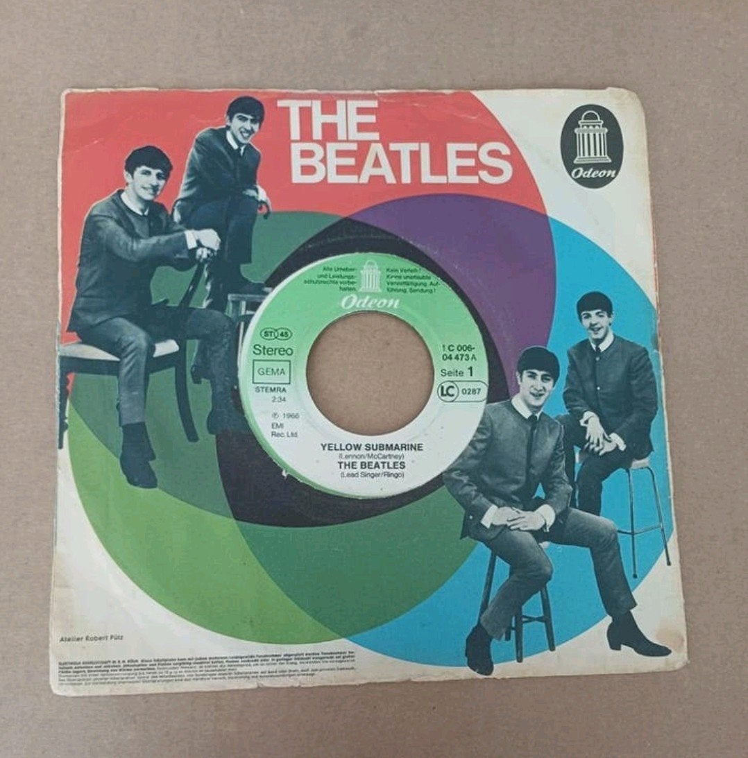 The Beatles  - Yellow Submarine, Gebruikt, 7 inch, Ophalen of Verzenden, Pop