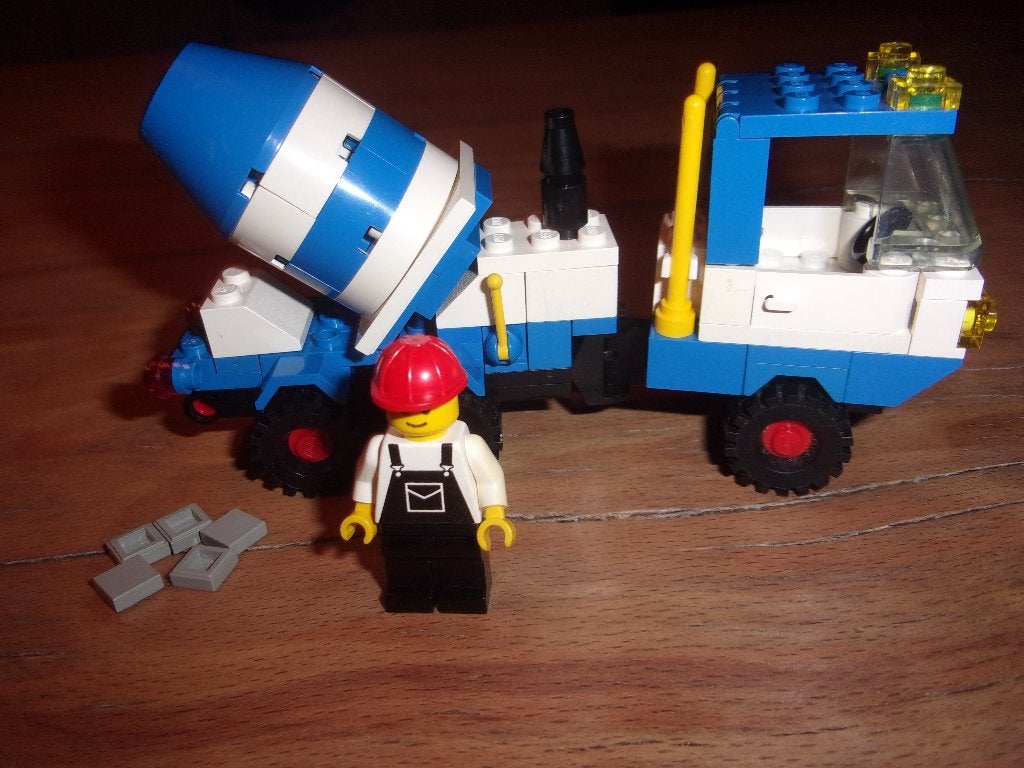 Lego Town 6682-1 Cement Mixer uit 1985, Gebruikt, Overige thema's, Lego, Ophalen of Verzenden