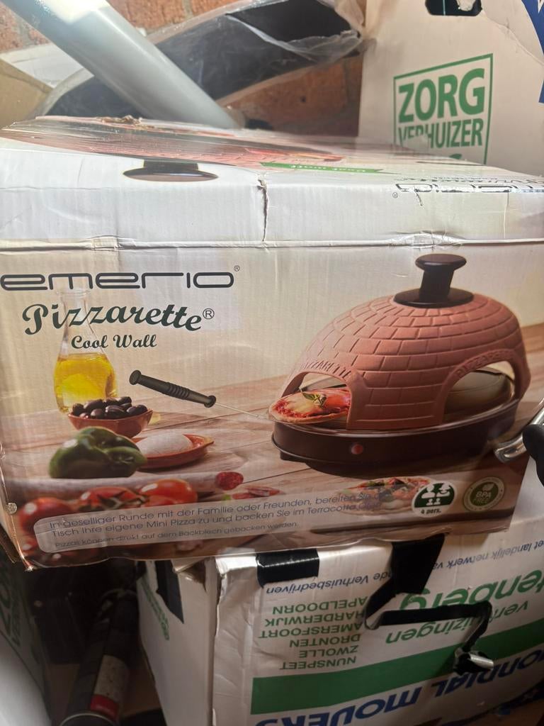 Pizzarette 4 personen, Ophalen of Verzenden, Zo goed als nieuw, 4 t/m 7 personen