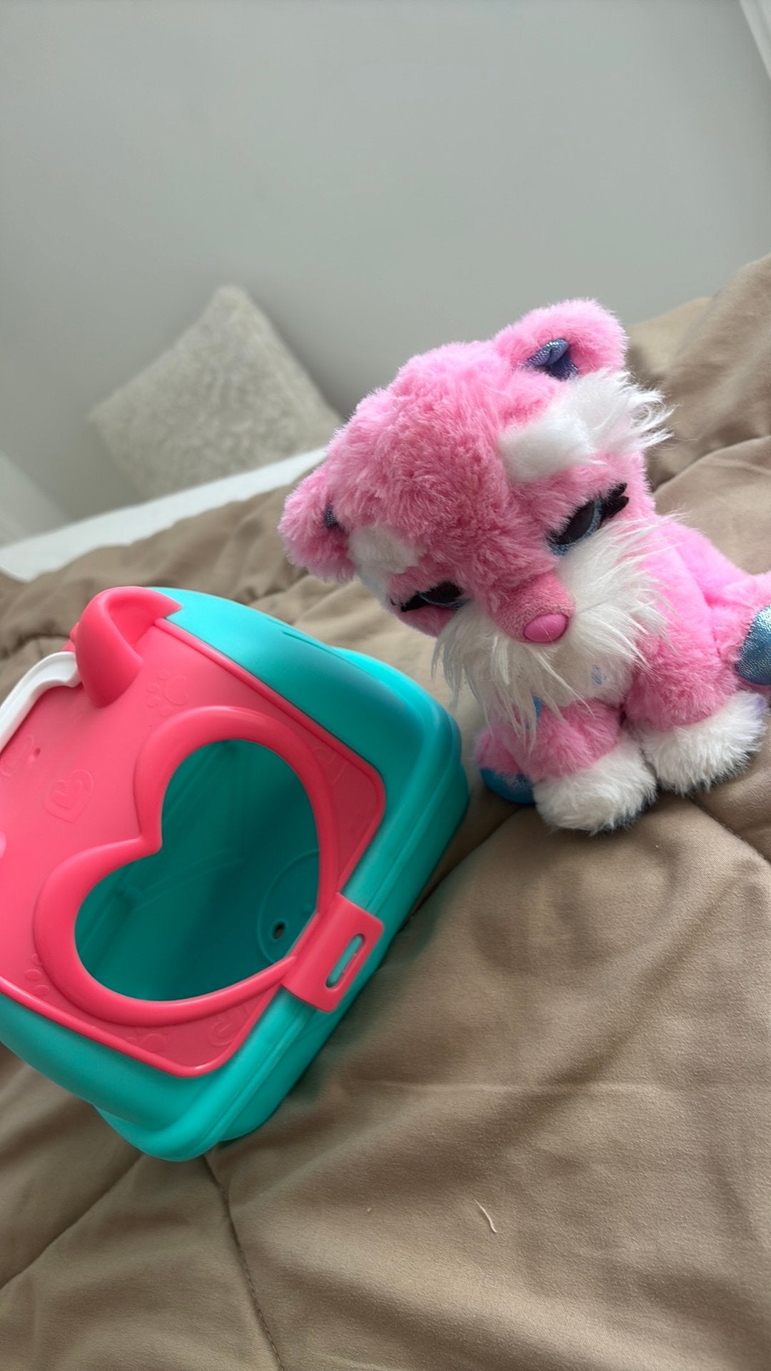 speelgoedhondje met geluid €5, Kinderen en Baby's, Speelgoed | Knuffels en Pluche, Ophalen, Met geluid, Hond, Zo goed als nieuw