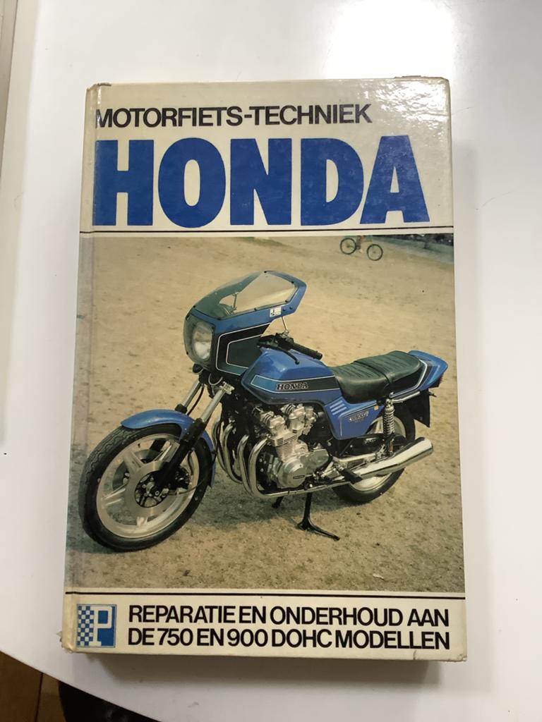 Motorfiets-techniek Honda 750 900 DOHC Reparatie Handboek, Motoren, Ophalen of Verzenden, Honda