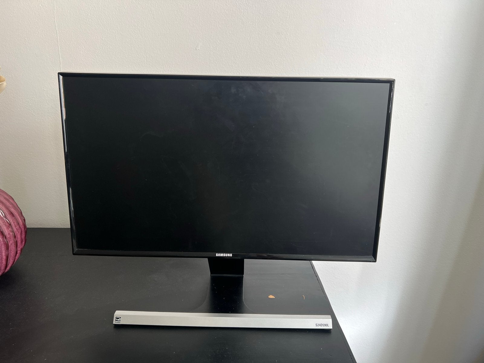 Samsung S24D590PL Monitor - Full HD met oplader, Ophalen, Hoofdtelefoonaansluiting, Full HD, LED
