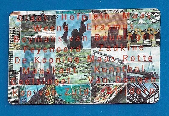 Telefoonkaart PTT Telecom Toen wij uit Rotterdam vertrokken, Verzenden, Na 1940, Postfris