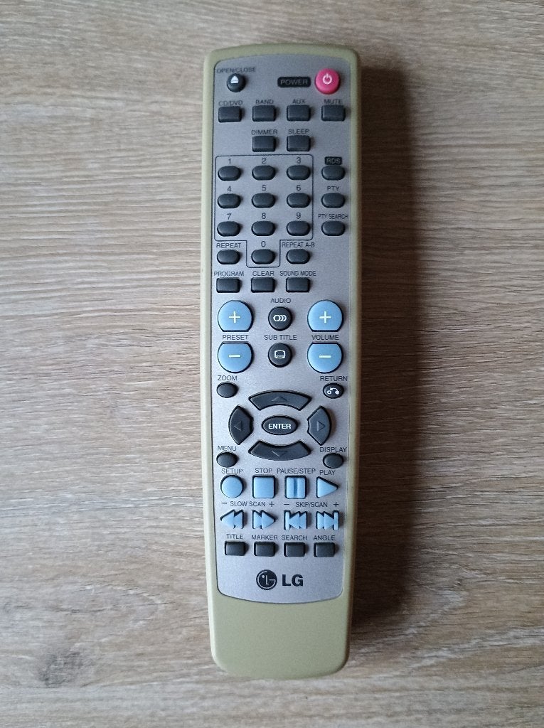 lg 6710rcal11b afstandsbediening origineel, Ophalen of Verzenden, Gebruikt, Origineel, Dvd