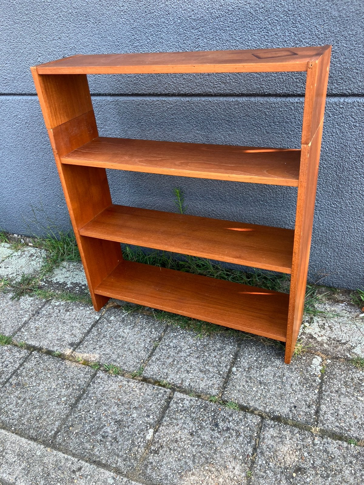 KLM Cadovius. Teakhouten rek, Ophalen of Verzenden, Zo goed als nieuw, 25 tot 50 cm, 50 tot 100 cm